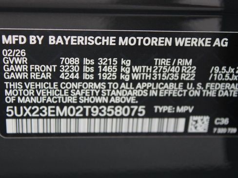 New 2026 BMW X7 xDrive40i w/ M Sport Package image 21