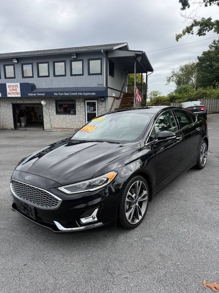 Used 2020 Ford Fusion Titanium FWD image 1
