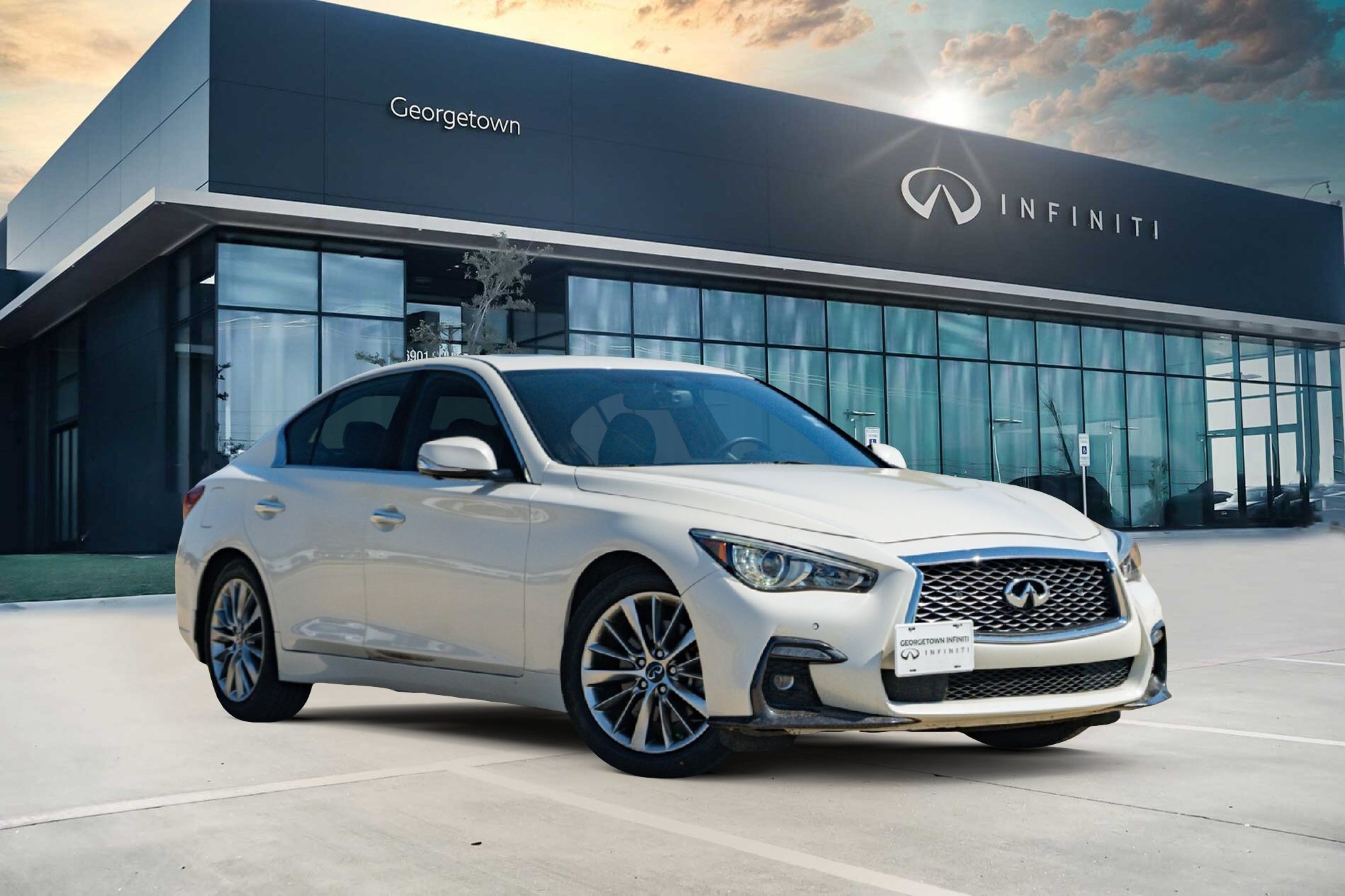 Used 2022 INFINITI Q50 Sensory RWD image 1