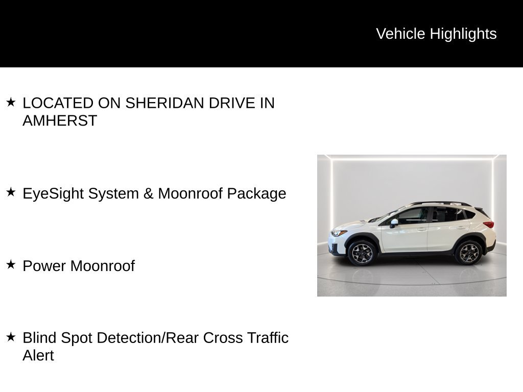 Used 2019 Subaru Crosstrek 2.0i Premium w/ Eyesight System AWD/4WD image 5