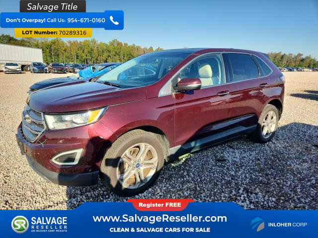 Used 2017 Ford Edge Titanium w/ Equipment Group 302A AWD/4WD image 1