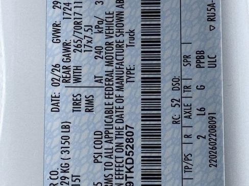 New 2026 Ford F150 XL w/ Equipment Group 103A High AWD/4WD image 13