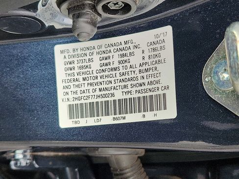 Certified 2018 Honda Civic EX image 26