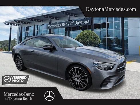 Certified 2021 Mercedes-Benz E 450 4MATIC Coupe image 1