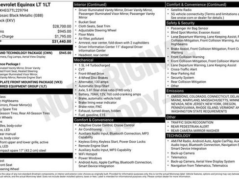 New 2026 Chevrolet Equinox LT w/ Safety and Technology Package image 5