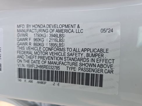 Certified 2024 Honda Civic Sport image 31