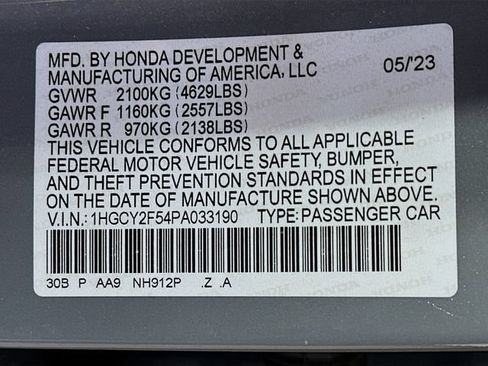 Used 2023 Honda Accord Sport image 32