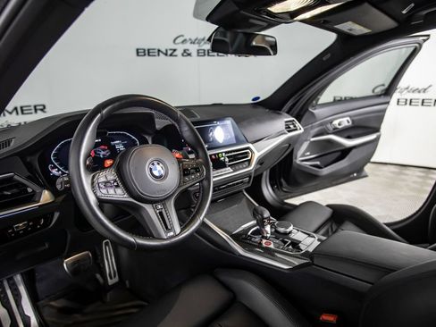Used 2022 BMW M3 Competition w/ M Carbon Exterior Package AWD/4WD image 22