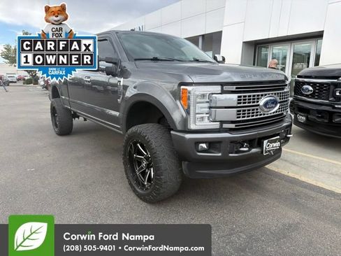 Used 2018 Ford F350 Platinum w/ Platinum Ultimate Package AWD/4WD image 1