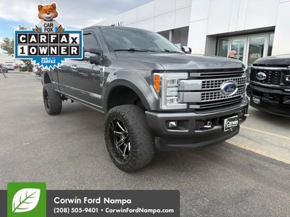 Used 2018 Ford F350 Platinum w/ Platinum Ultimate Package