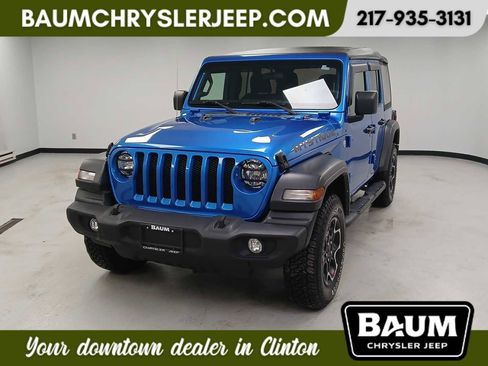 Used 2021 Jeep Wrangler Unlimited Sport image 1