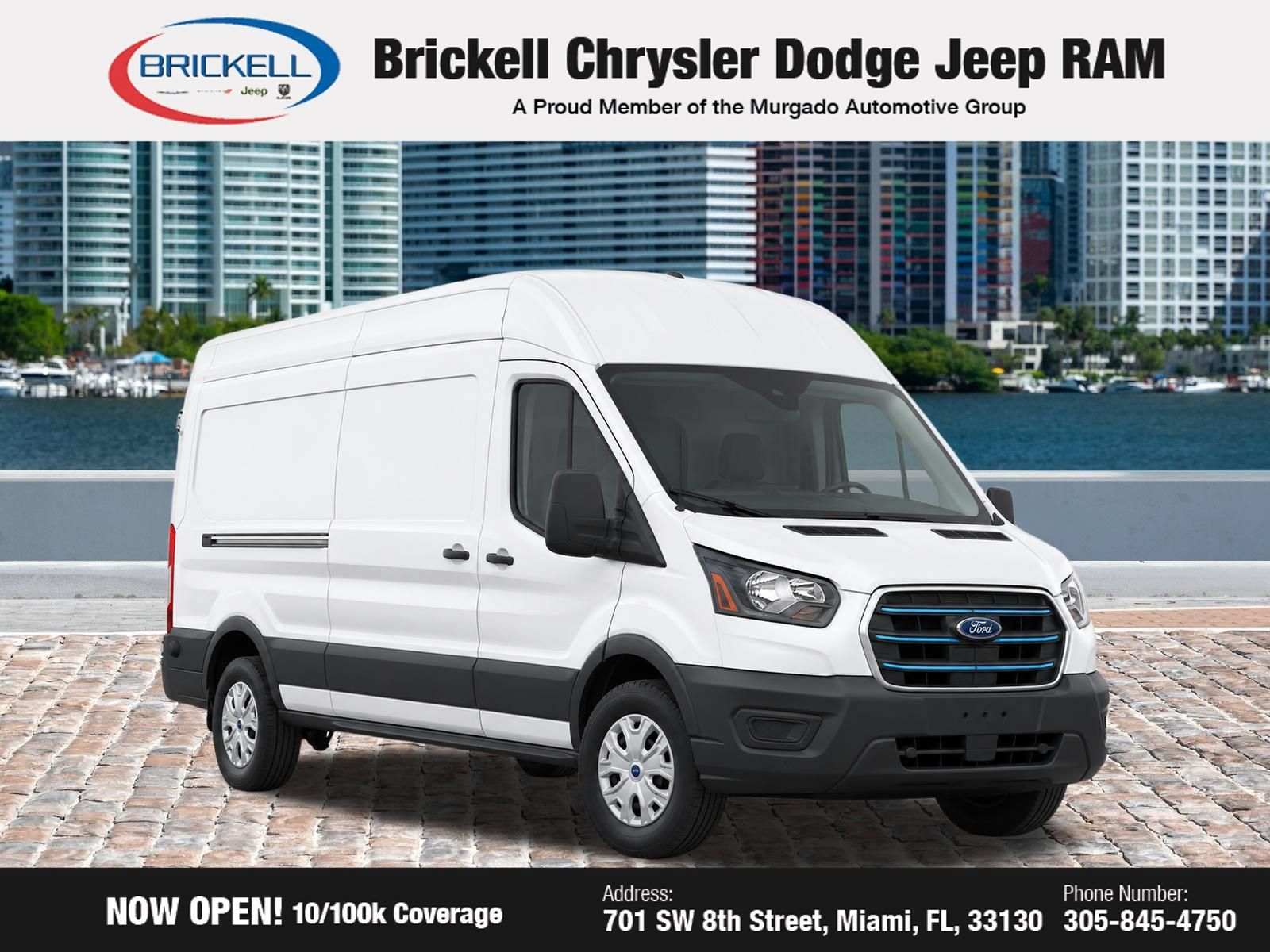 Used 2023 Ford E-Transit Medium Roof RWD image 8