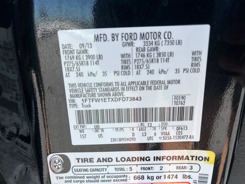 Used 2013 Ford F150 XLT w/ Luxury Equipment Group AWD/4WD image 34