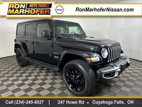 Used 2023 Jeep Wrangler Unlimited Sahara w/ Cold Weather Group image 1