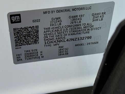 Used 2022 GMC Acadia SLE FWD image 40