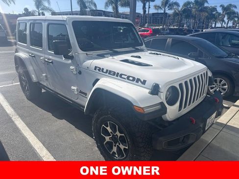 Used 2021 Jeep Wrangler Unlimited Rubicon AWD/4WD image 1