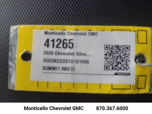 New 2026 Chevrolet Silverado 1500 Custom Trail Boss AWD/4WD image 21