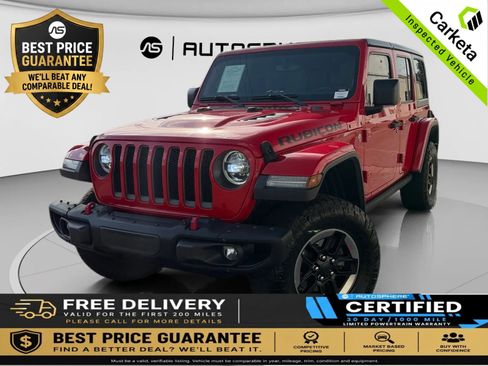 Used 2018 Jeep Wrangler Unlimited Rubicon w/ Dual Top Group AWD/4WD image 1