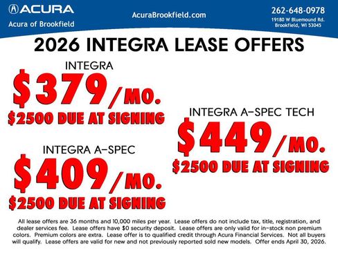 New 2026 Acura Integra image 12