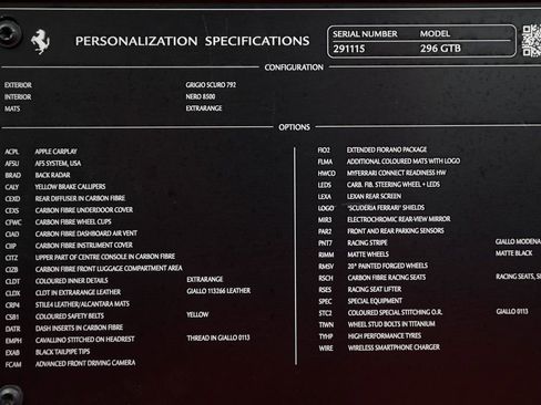 Certified 2023 Ferrari 296 GTB image 45