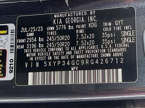 Used 2024 Kia Telluride EX FWD image 35