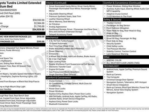 Used 2022 Toyota Tundra Limited image 5