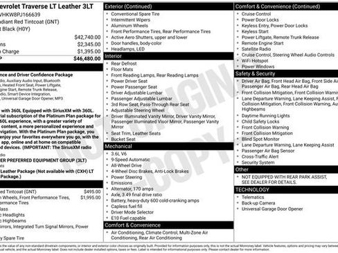 Used 2023 Chevrolet Traverse LT AWD/4WD image 29