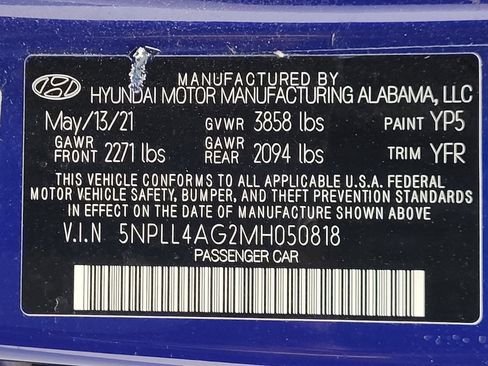 Used 2021 Hyundai Elantra SE FWD image 33