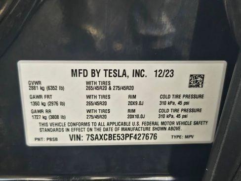 Used 2023 Tesla Model X AWD/4WD image 36