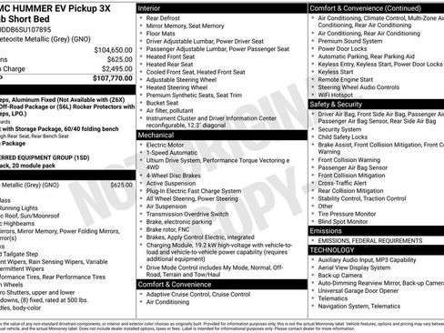 New 2025 GMC Hummer EV 3X image 2