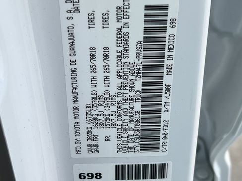 New 2024 Toyota Tacoma TRD Off-Road w/ TRD Off Road Upgrade Package image 21