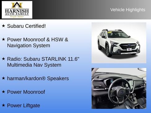 Certified 2023 Subaru Outback Limited AWD/4WD image 8