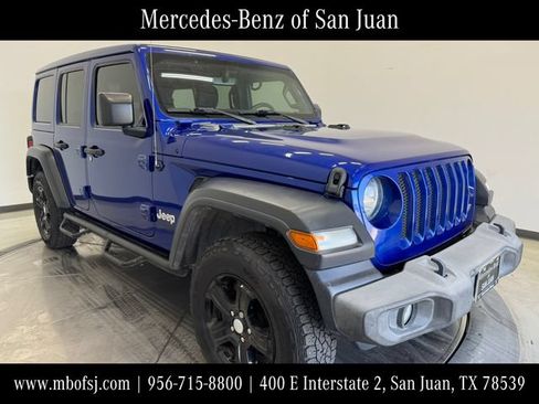 Used 2020 Jeep Wrangler Unlimited Sport S w/ Sun And Sound Package AWD/4WD image 1