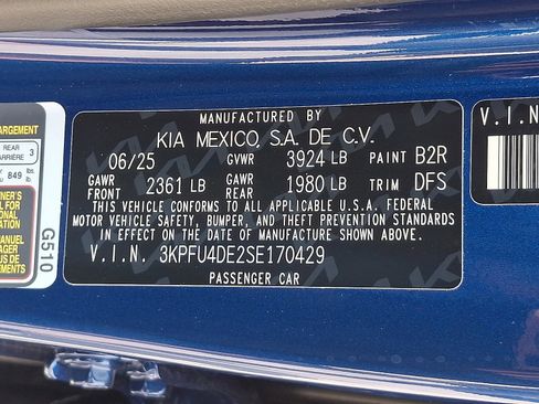 New 2025 Kia K4 EX image 22