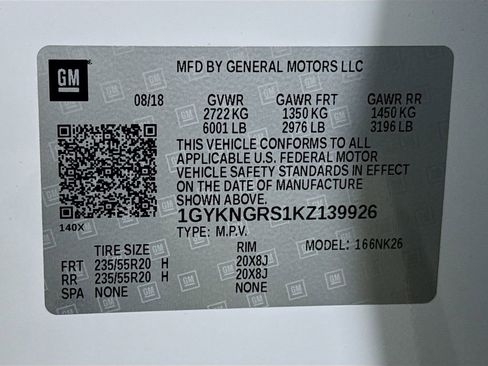 Used 2019 Cadillac XT5 Platinum image 33