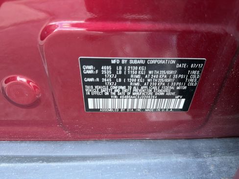 Used 2018 Subaru Outback 2.5i image 14