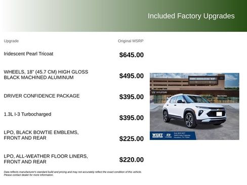 Used 2024 Chevrolet TrailBlazer LT w/ Driver Confidence Package FWD image 9