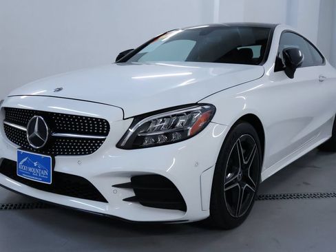 Used 2020 Mercedes-Benz C 300 4MATIC Coupe w/ AMG Line image 3