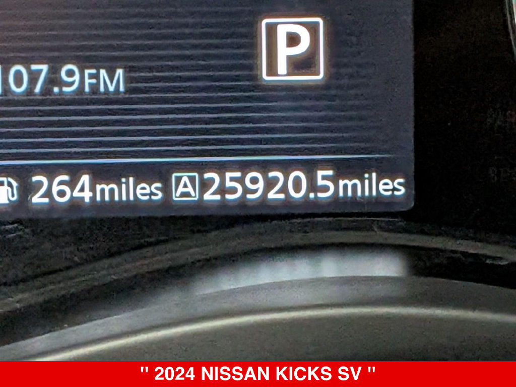Certified 2024 Nissan Kicks SV FWD image 20