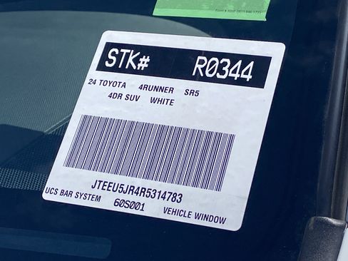 Certified 2024 Toyota 4Runner SR5 RWD image 32