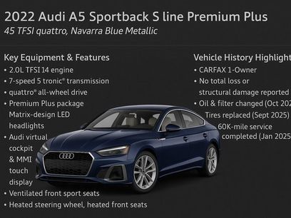 Used 2022 Audi A5 2.0T Premium Plus