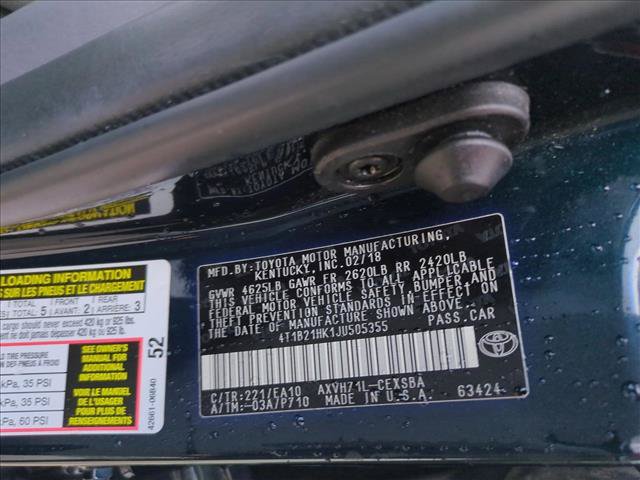 Used 2018 Toyota Camry SE FWD image 23
