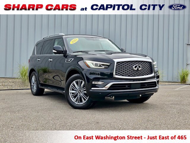 Used 2023 INFINITI QX80 Luxe w/ Cargo Package AWD/4WD image 1