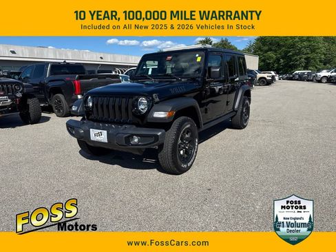 Certified 2021 Jeep Wrangler Unlimited Sport AWD/4WD image 1