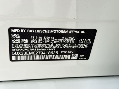 New 2026 BMW X7 M60i AWD/4WD image 19