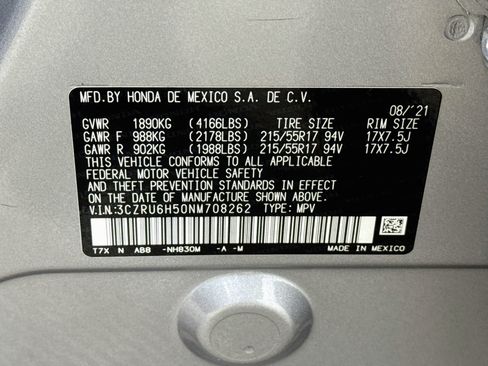 Used 2022 Honda HR-V EX image 30