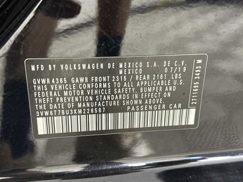 Used 2019 Volkswagen Jetta GLI Autobahn image 27