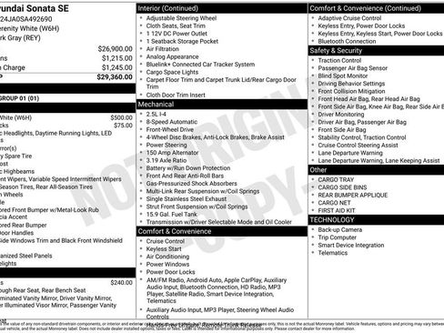 Used 2025 Hyundai Sonata SE image 5