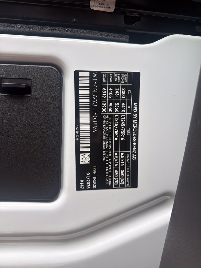 New 2026 Mercedes-Benz Sprinter 2500 image 27
