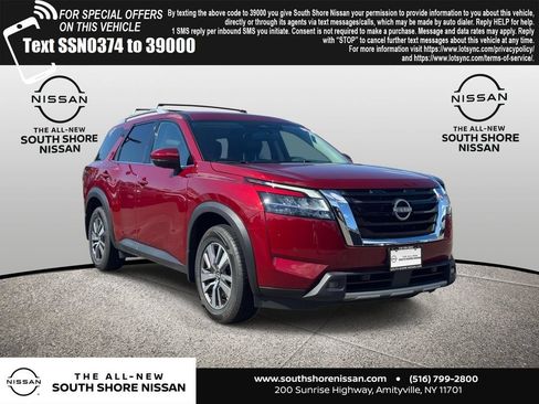 Used 2022 Nissan Pathfinder SL AWD/4WD image 1